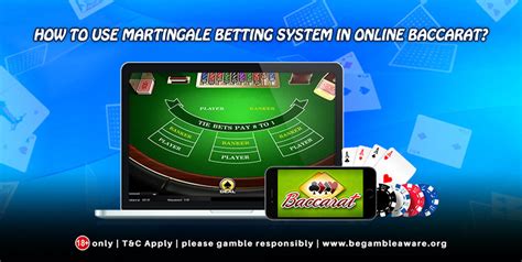 martingale baccarat|martingale system betting.